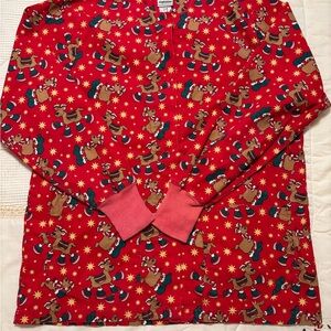 UA Scrubs Red Reindeer Jacket